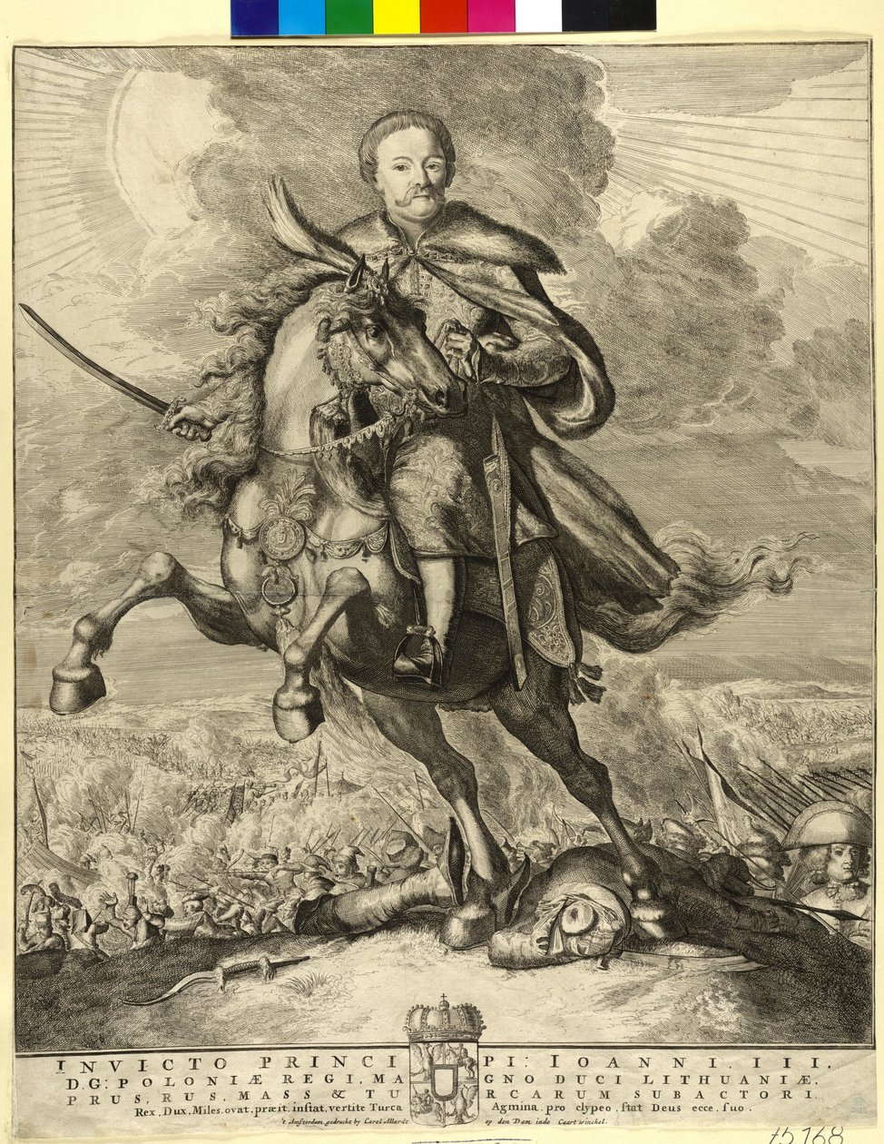 Puolan kuningas Johann III Sobieski tekijältä Artist Unknown