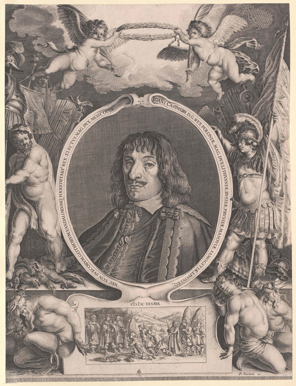 Puolan kuningas Johann II Kasimir tekijältä Artist Unknown