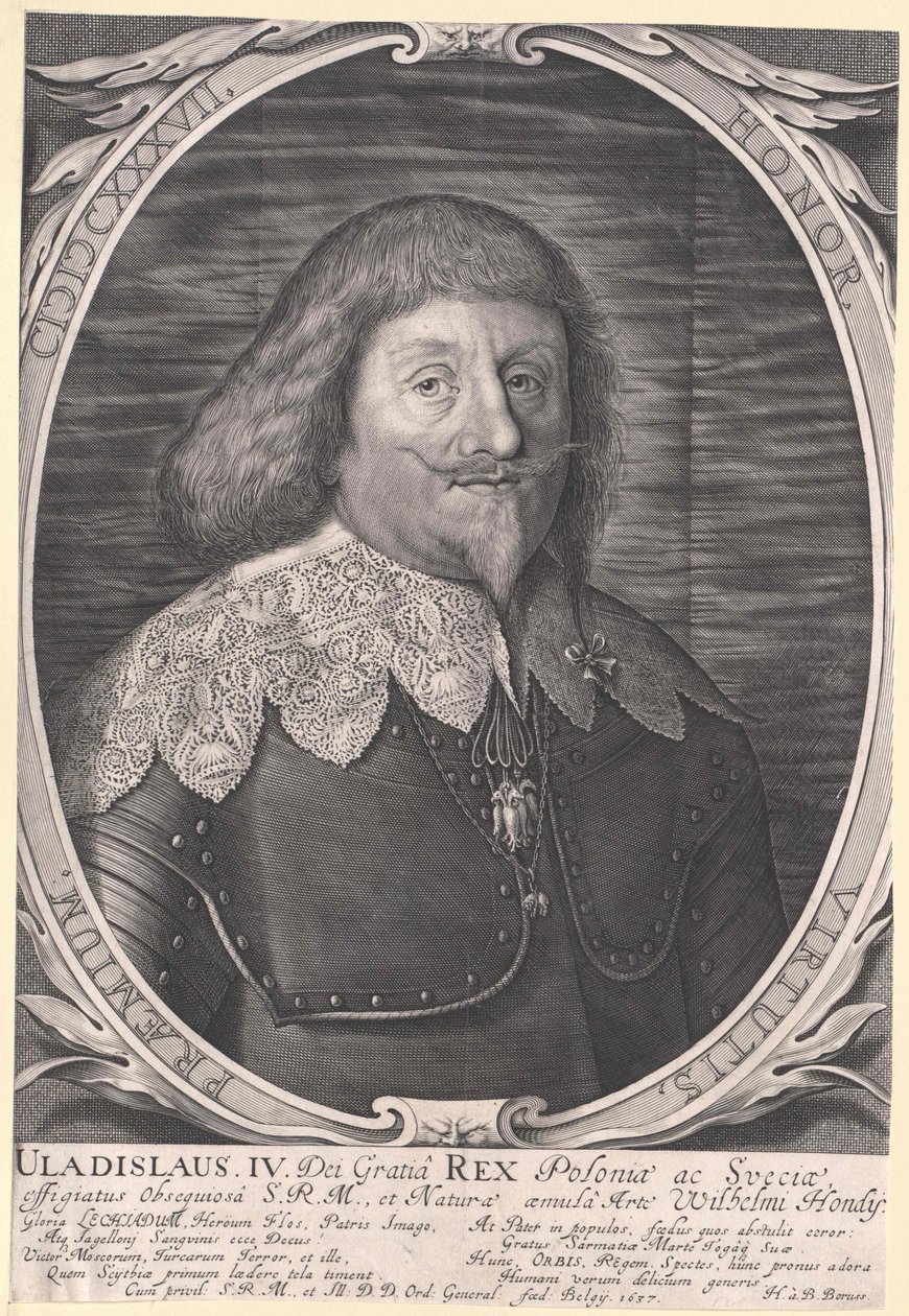 Puolan kuningas Vladislav IV Sigismund tekijältä Artist Unknown