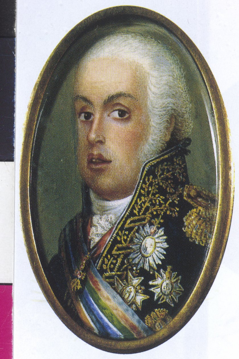 Portugalin kuningas Johann VI tekijältä Artist Unknown