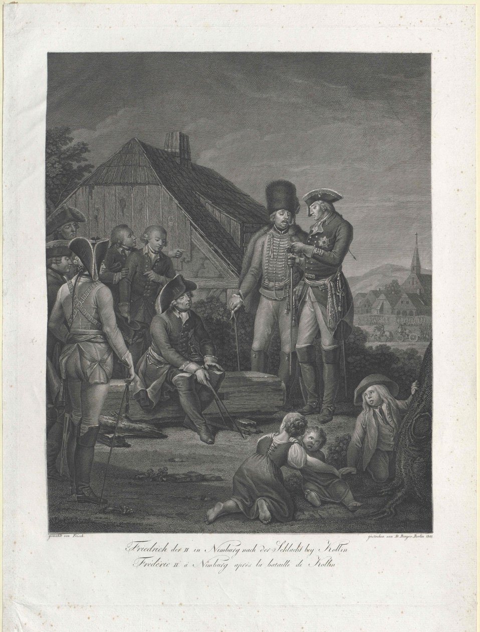 Preussin kuningas Friedrich II tekijältä Artist Unknown