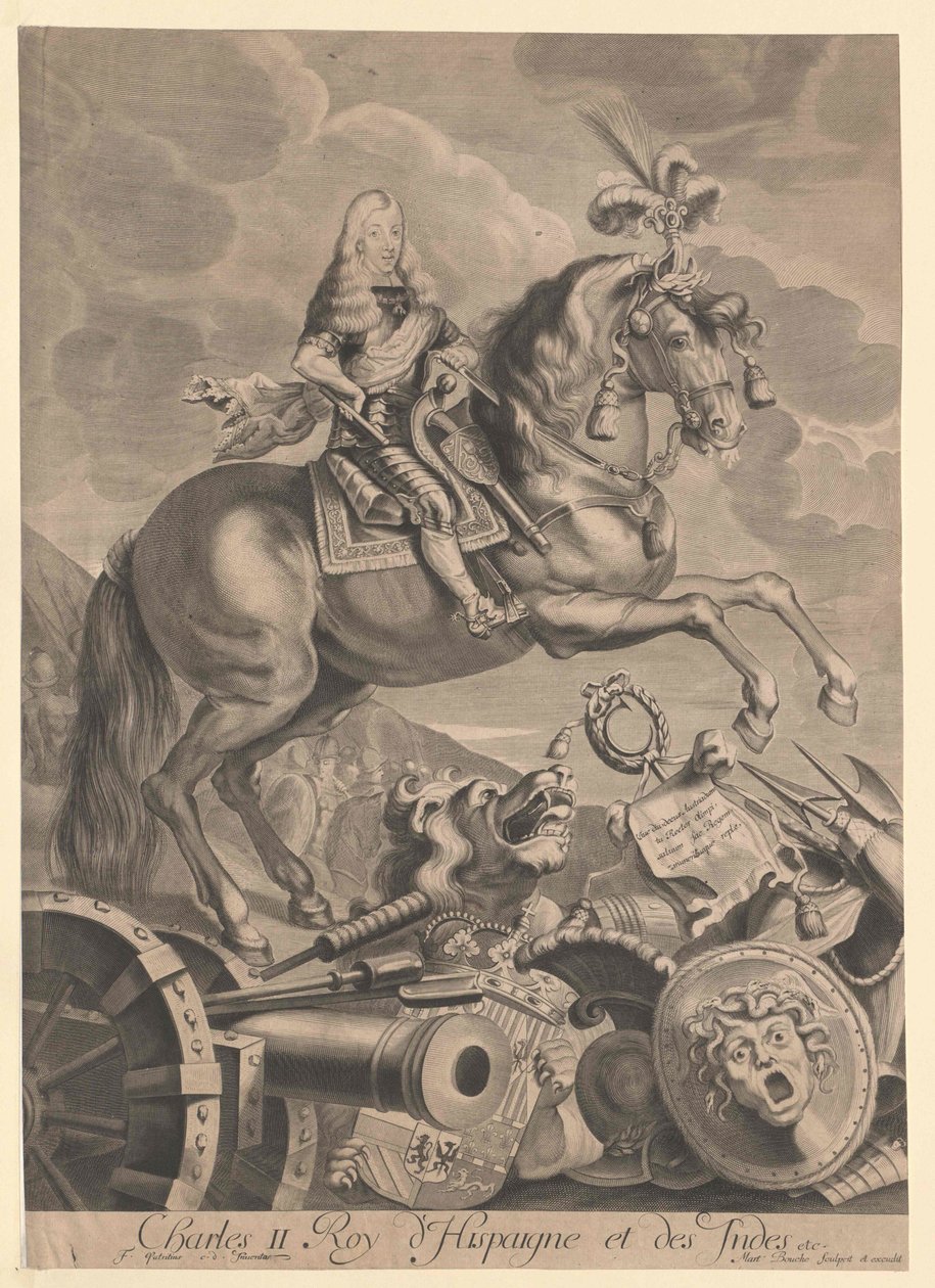 Espanjan kuningas Kaarle II tekijältä Artist Unknown