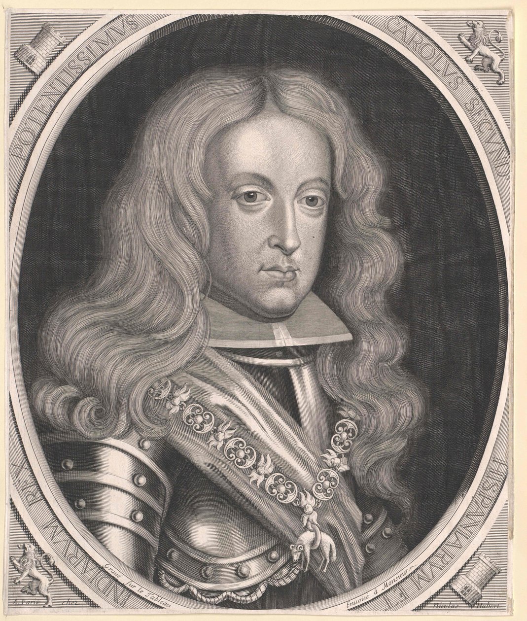 Espanjan kuningas Kaarle II tekijältä Artist Unknown