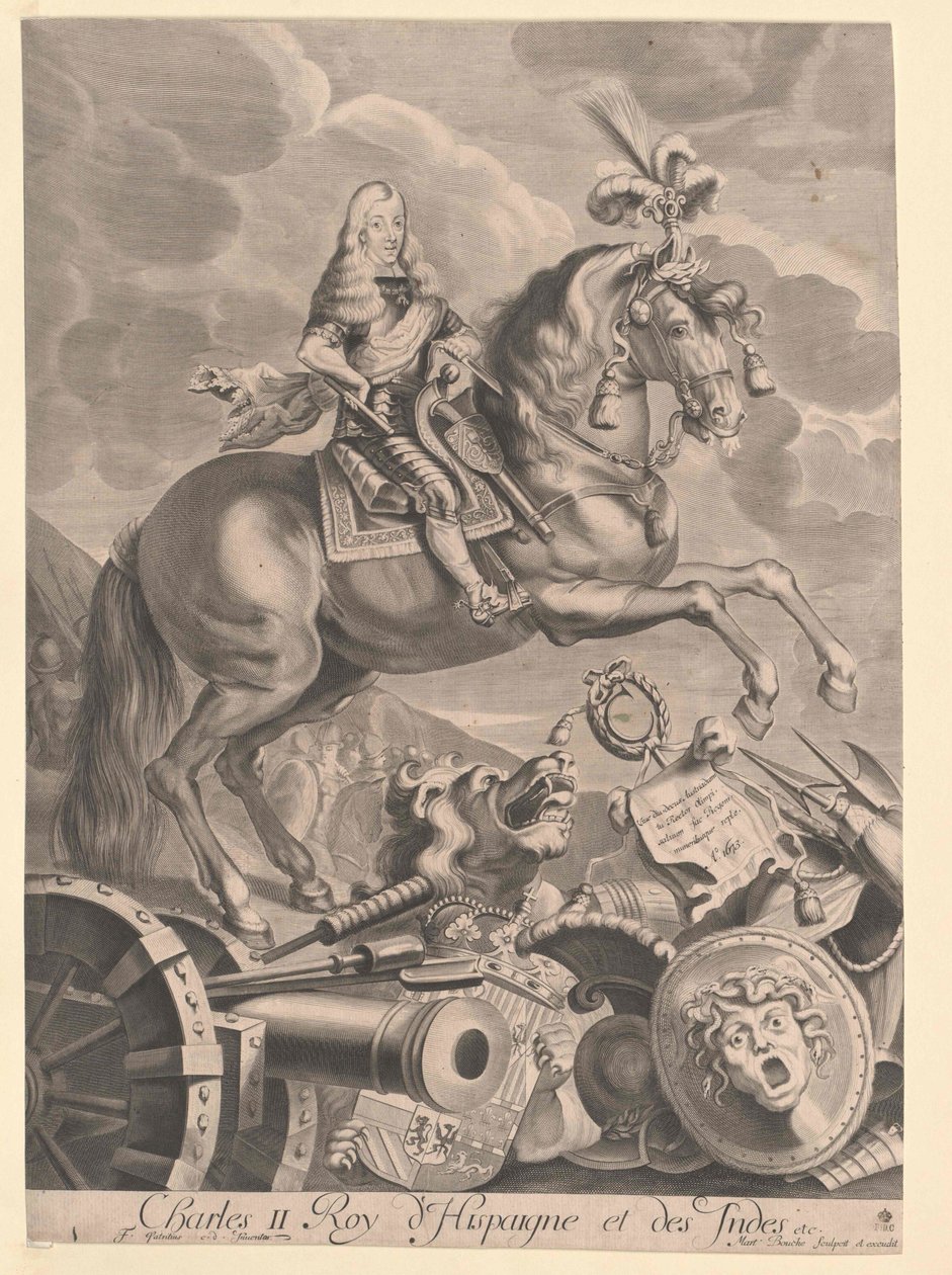 Espanjan kuningas Kaarle II tekijältä Artist Unknown
