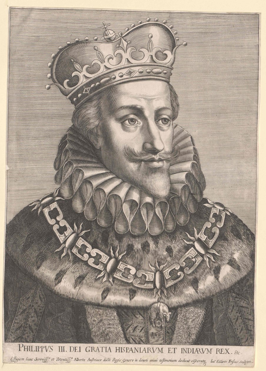 Espanjan kuningas Philipp III tekijältä Artist Unknown