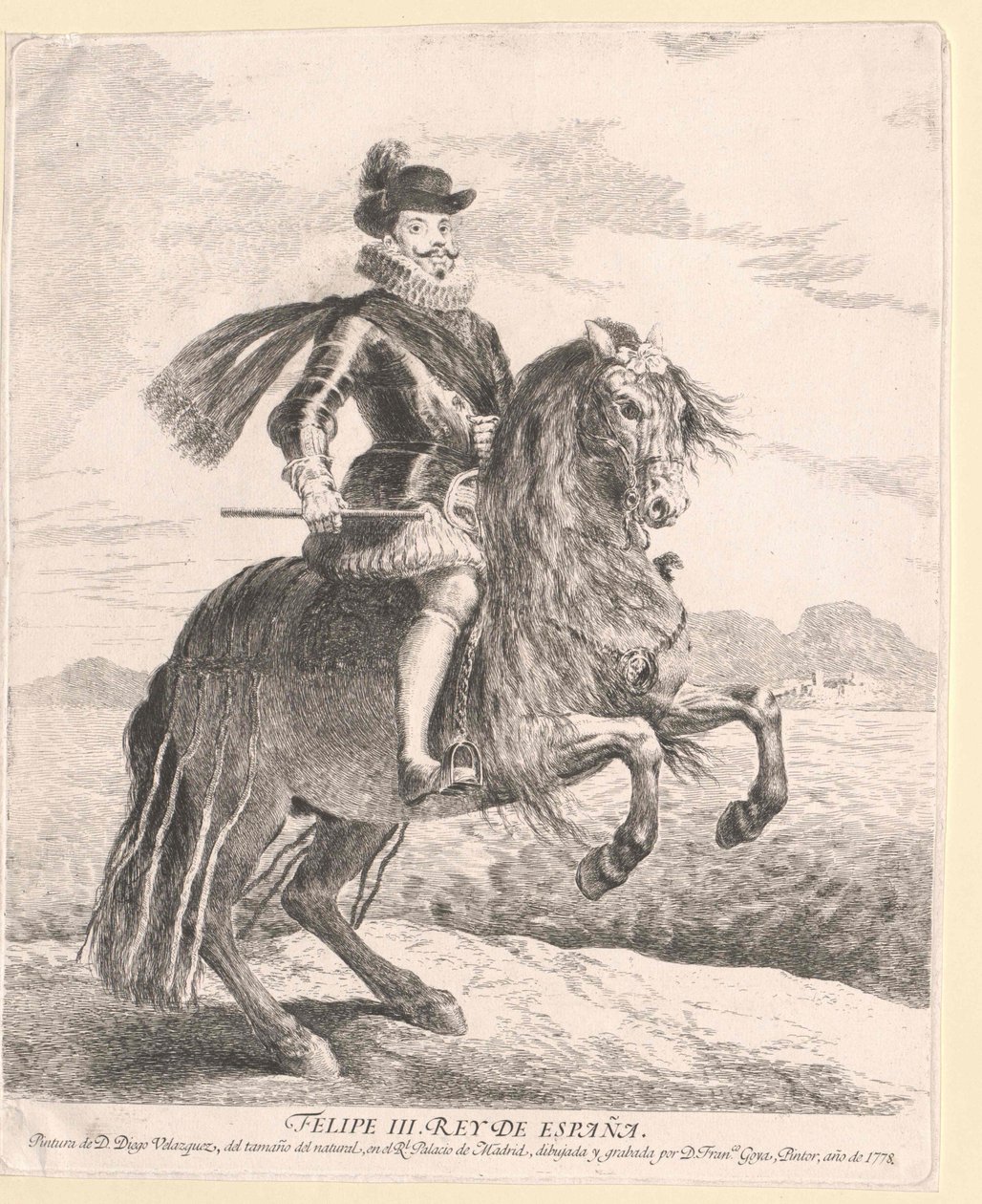 Espanjan kuningas Philipp III tekijältä Artist Unknown