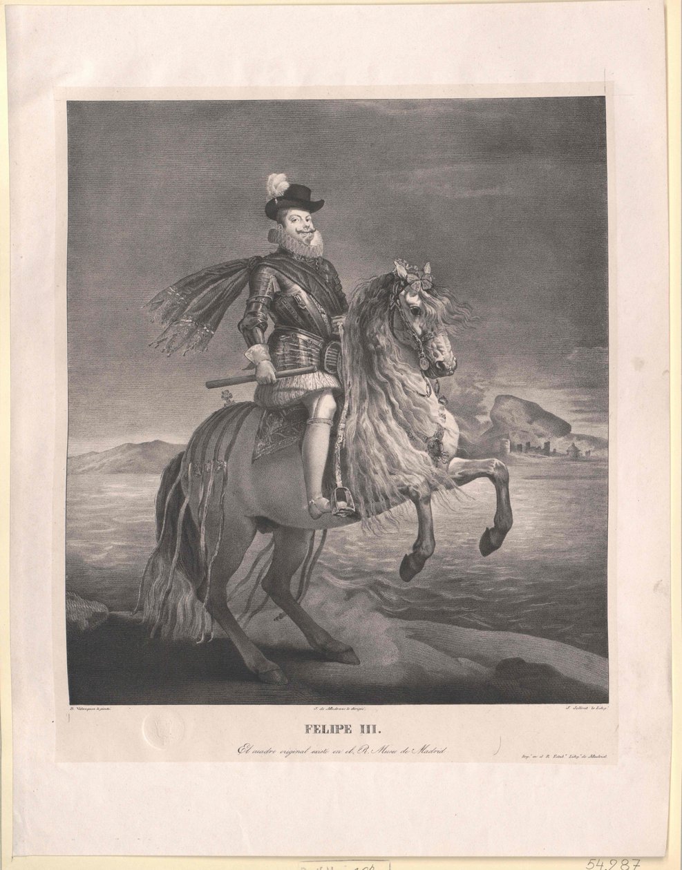 Espanjan kuningas Philipp III tekijältä Artist Unknown