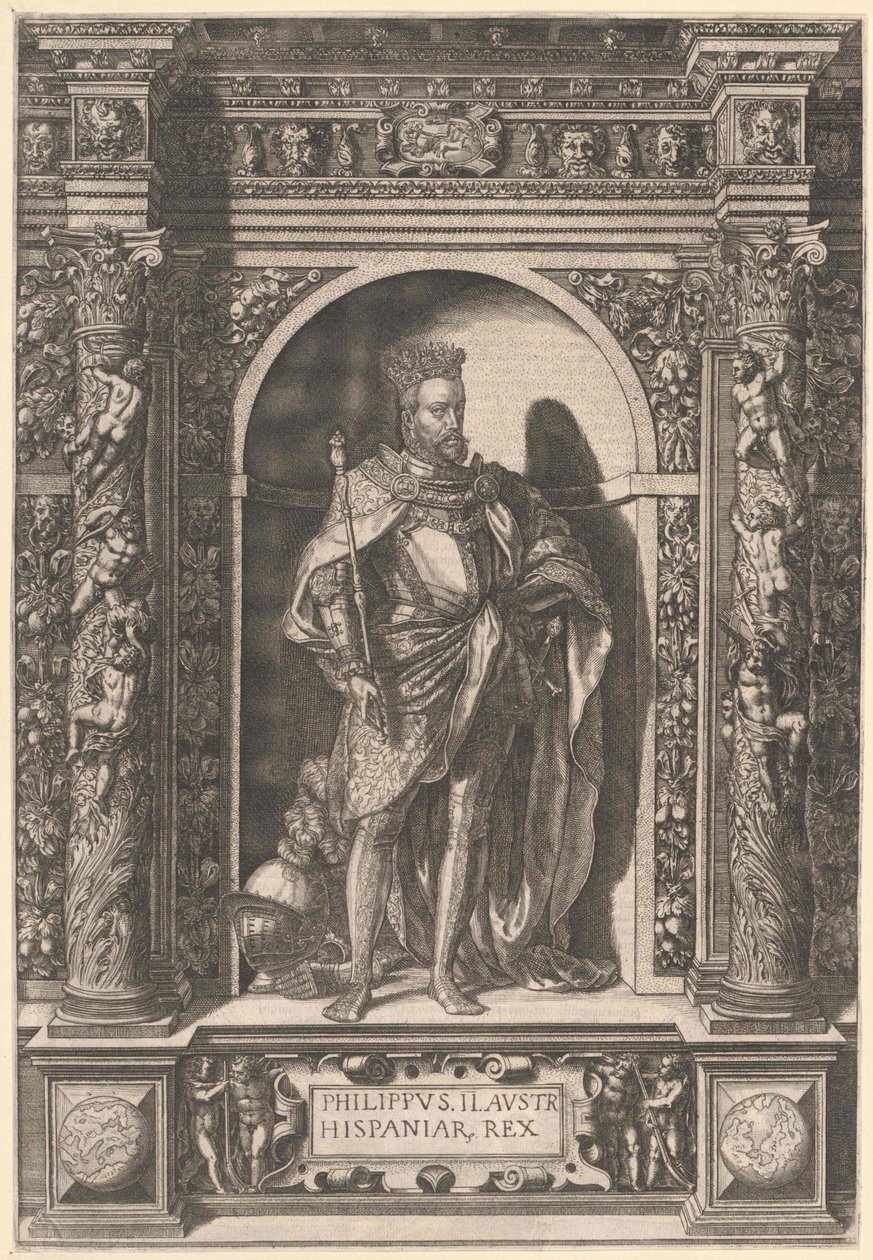 Espanjan kuningas Philipp II tekijältä Artist Unknown