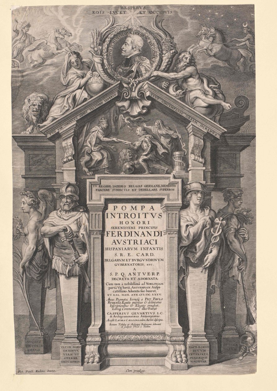 Espanjan kuningas Philipp IV tekijältä Artist Unknown