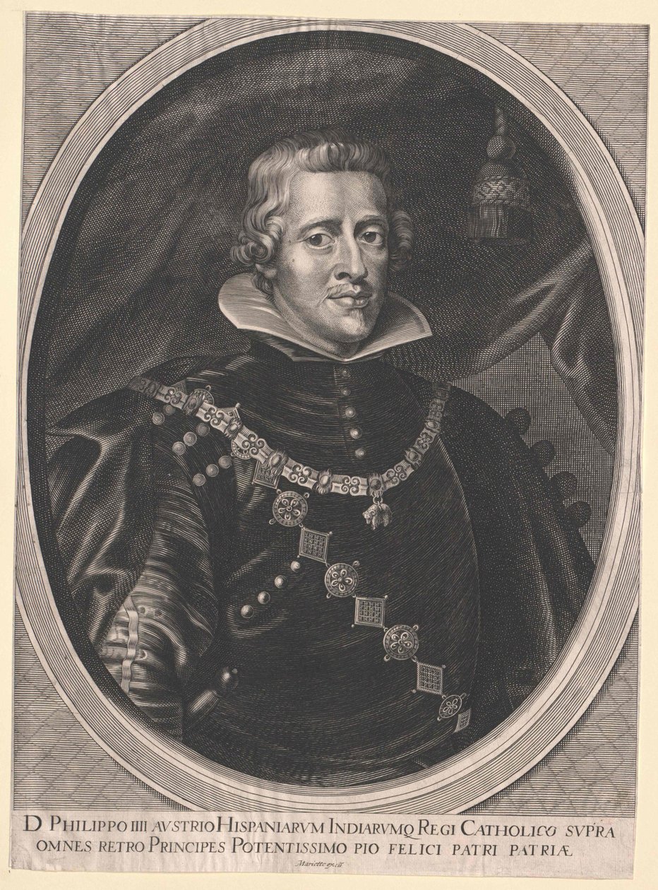 Espanjan kuningas Philipp IV tekijältä Artist Unknown