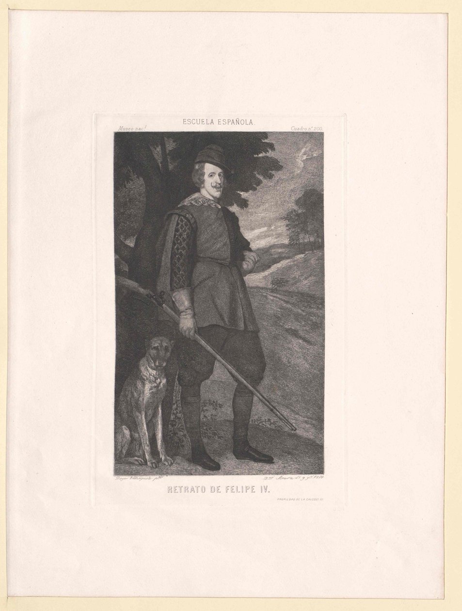 Espanjan kuningas Philipp IV tekijältä Artist Unknown