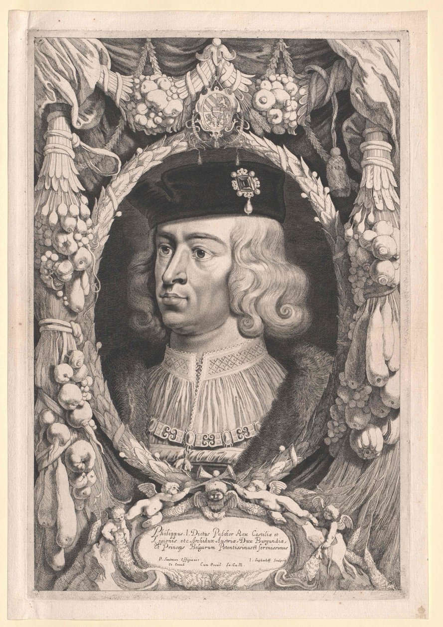 Espanjan kuningas Filip I Kaunotar tekijältä Artist Unknown