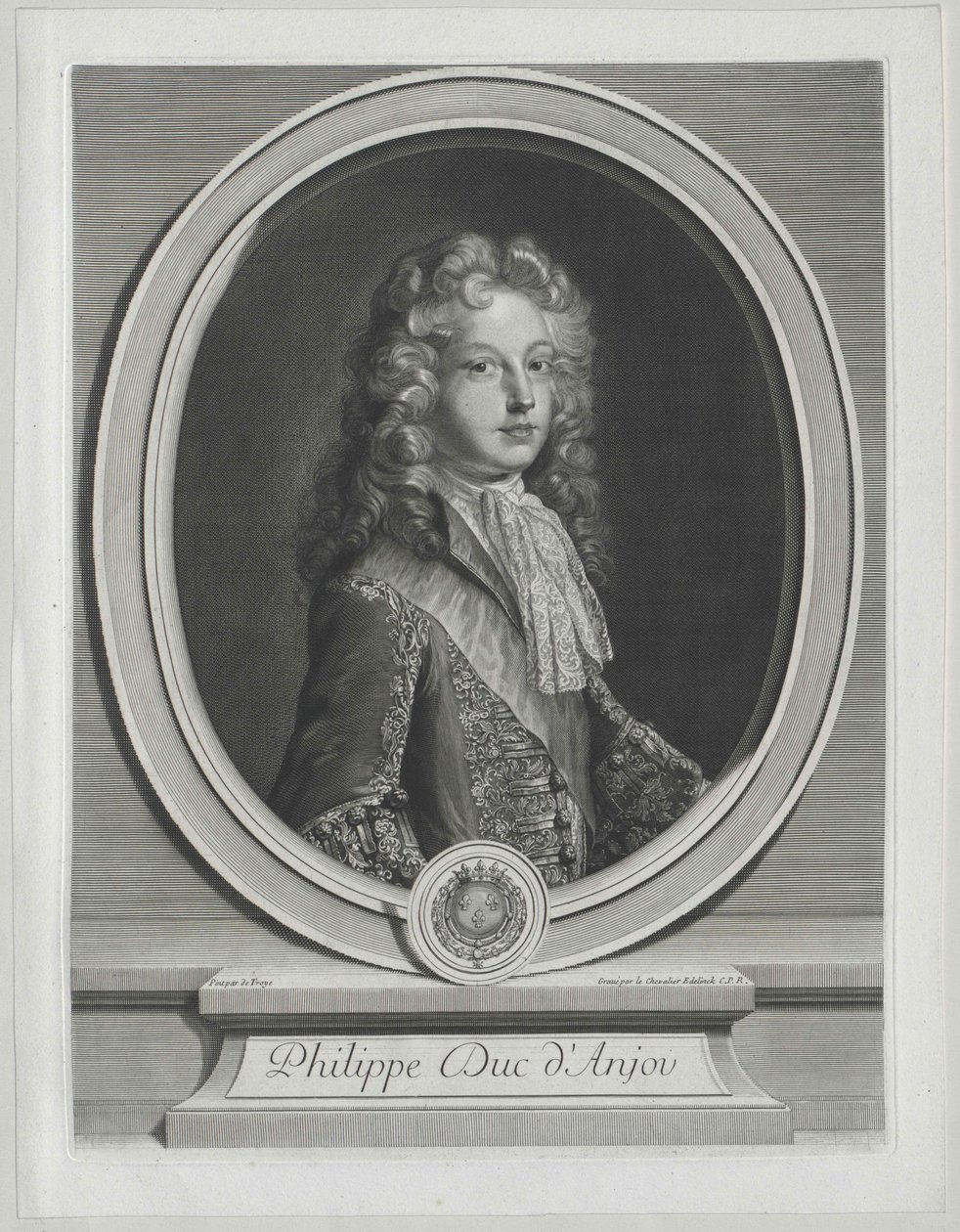 Espanjan kuningas Philipp V. tekijältä Artist Unknown