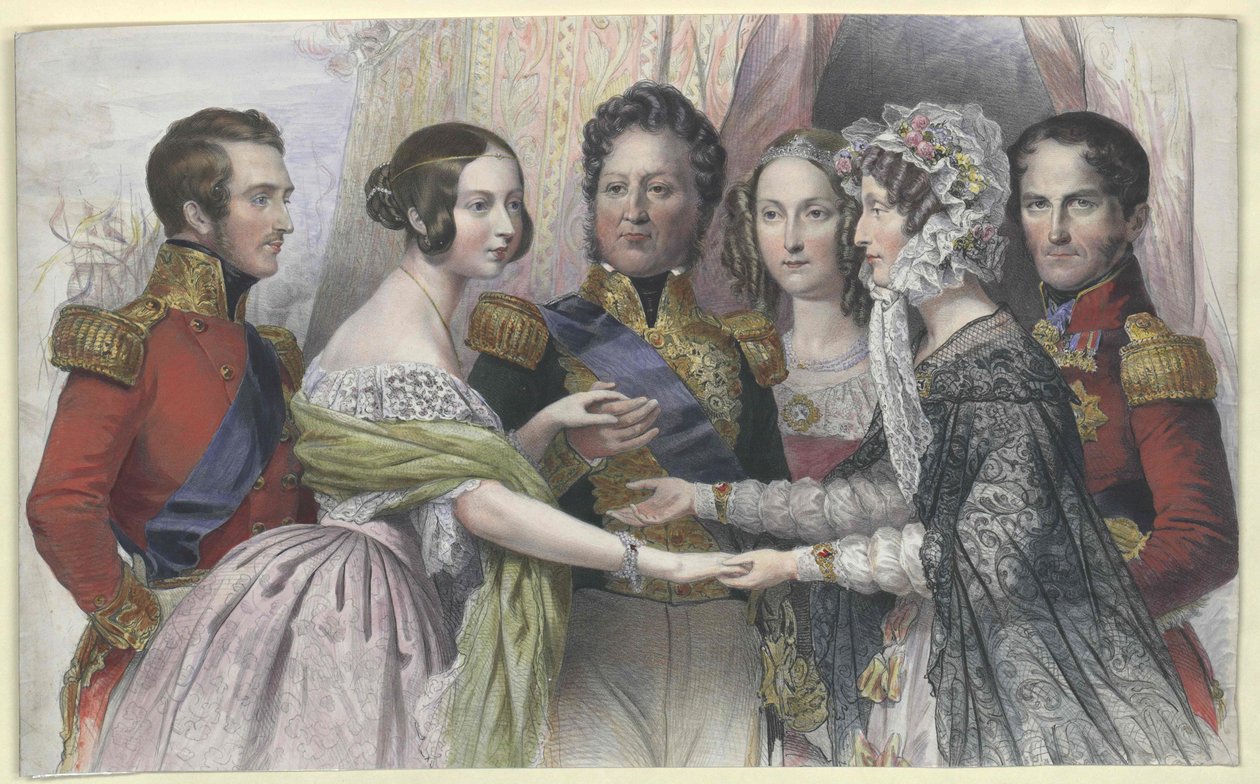 Ranskan kuningas Louis Philipp tekijältä Artist Unknown