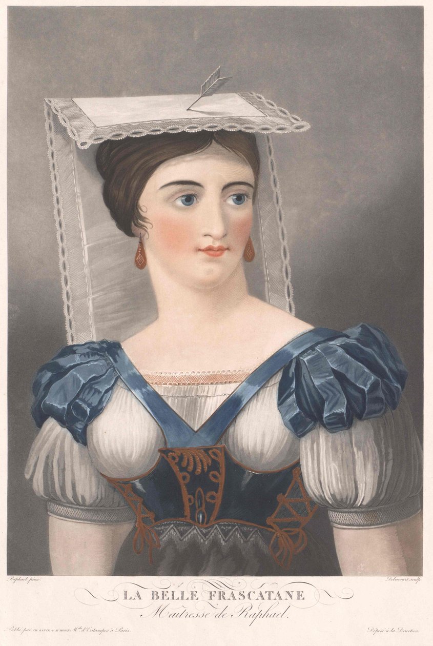 La Fornarina (tulosta) tekijältä Artist Unknown