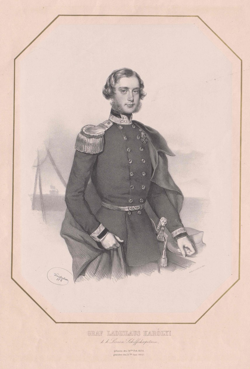 Ladislaus kreivi Karolyi Nagy-Karolyn Karolyi tekijältä Artist Unknown