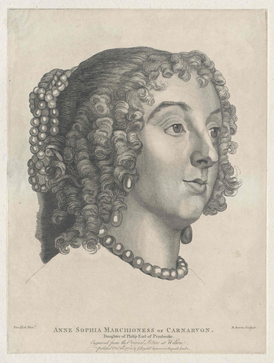 Lady Anna Sophia Herbert tekijältä Artist Unknown