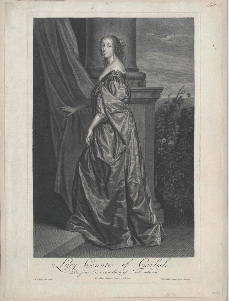 Lady Lucy Percy tekijältä Artist Unknown