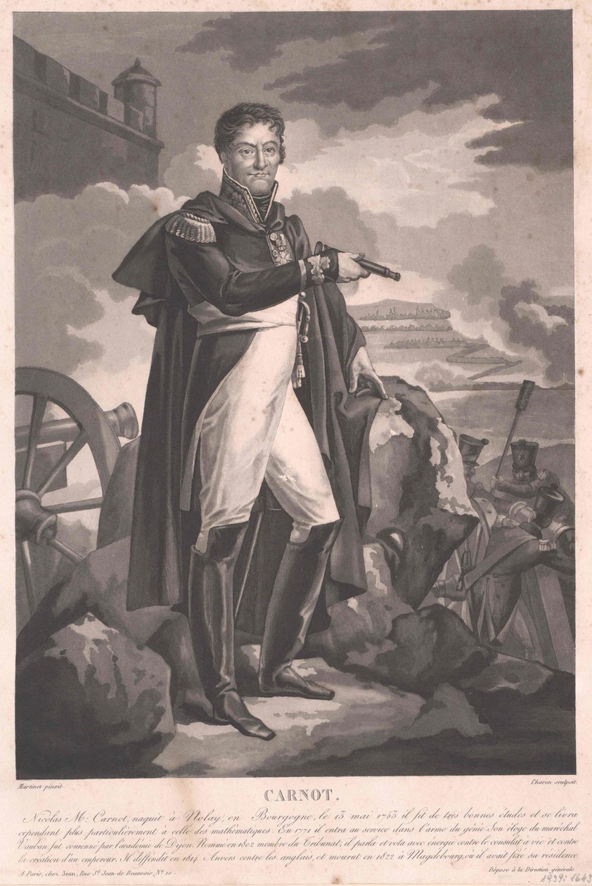 Lazare Nicolas Marguerite Comte Carnot Lazare Nicolas Marguerite Comte Carnot tekijältä Artist Unknown