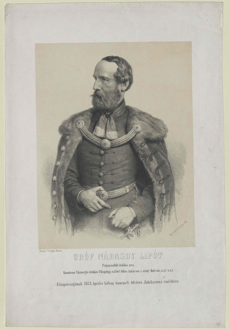 Leopold kreivi Nadasdy-Nadasd-Fogaras tekijältä Artist Unknown