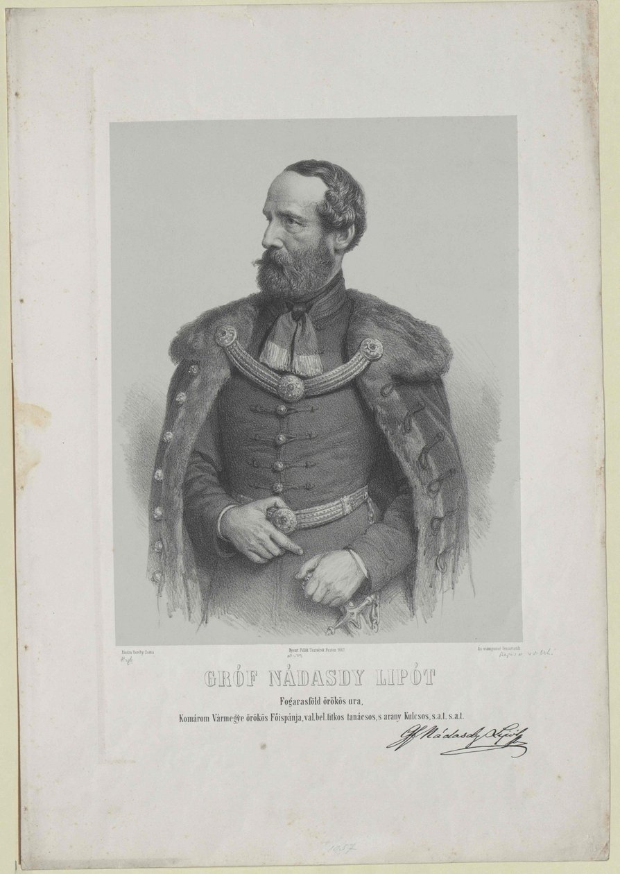 Leopold kreivi Nadasdy-Nadasd-Fogaras tekijältä Artist Unknown