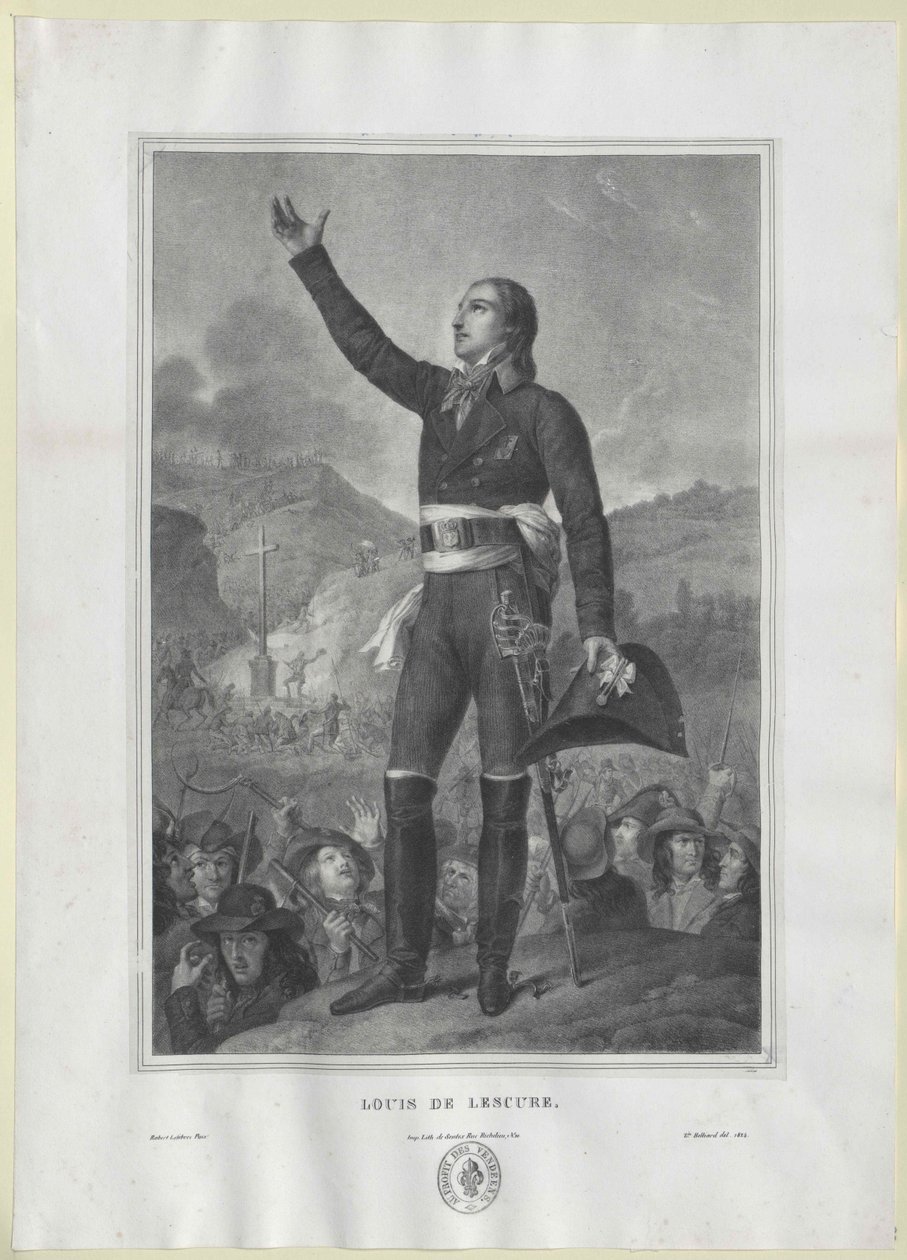 Louis-Marie de Salgues Lescuren markiisi tekijältä Artist Unknown