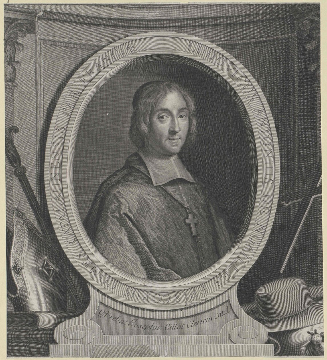 Louis Antoine de Noailles tekijältä Artist Unknown