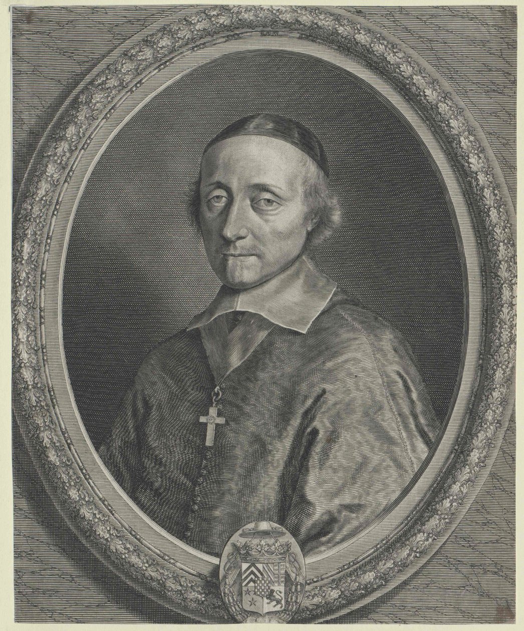 Louis Hercule de Levis de Ventadour (painettu) tekijältä Artist Unknown