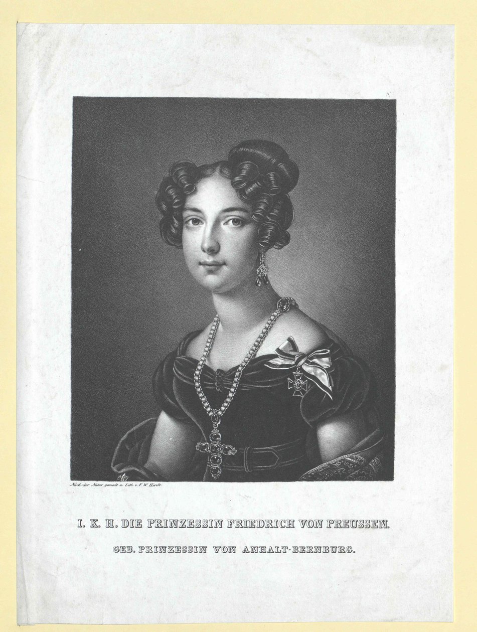 Louise prinsessa Anhalt-Bernburg tekijältä Artist Unknown