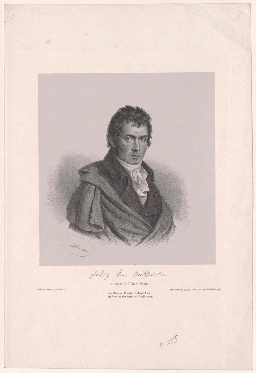 Ludwig van Beethoven tekijältä Artist Unknown