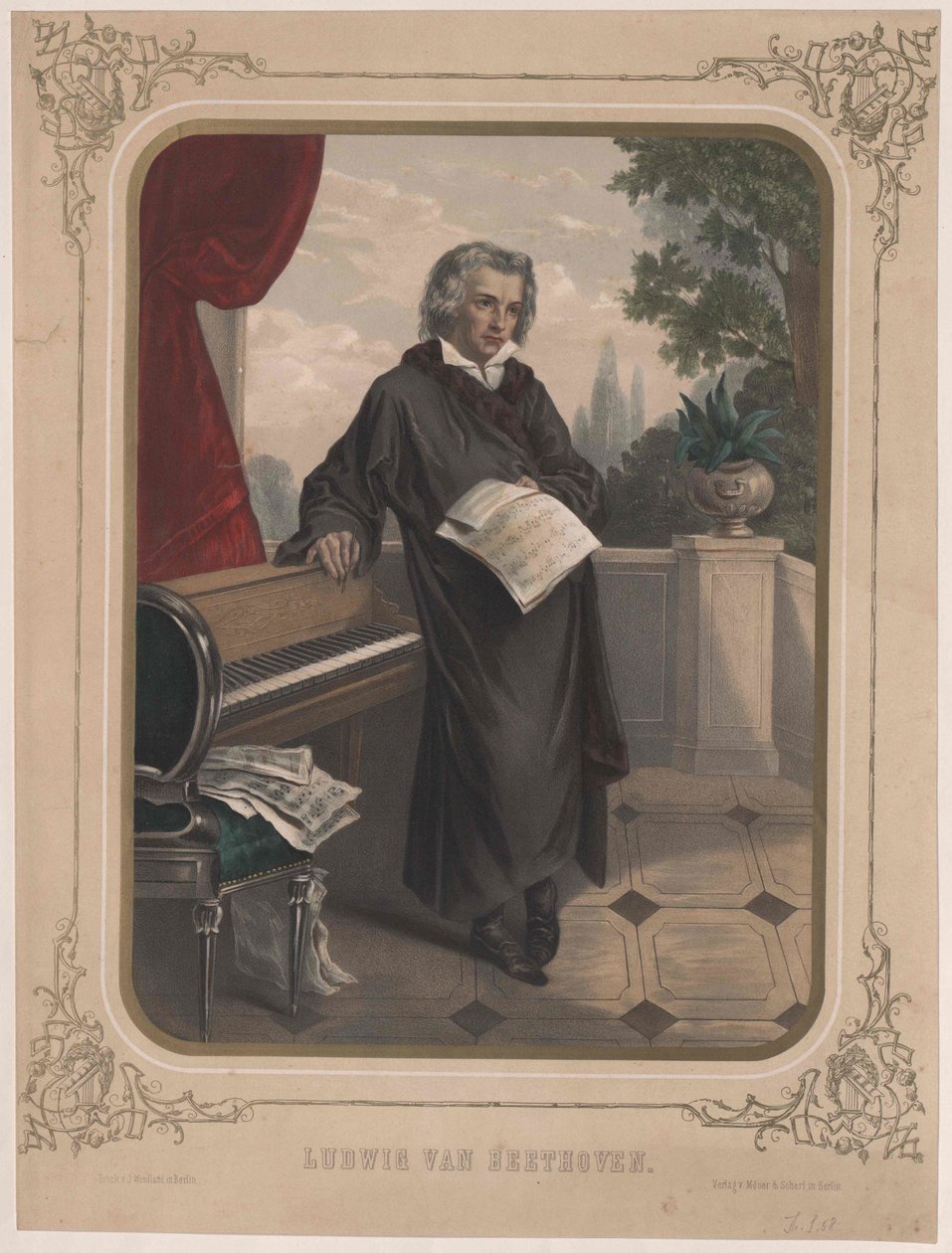 Ludwig van Beethoven tekijältä Artist Unknown