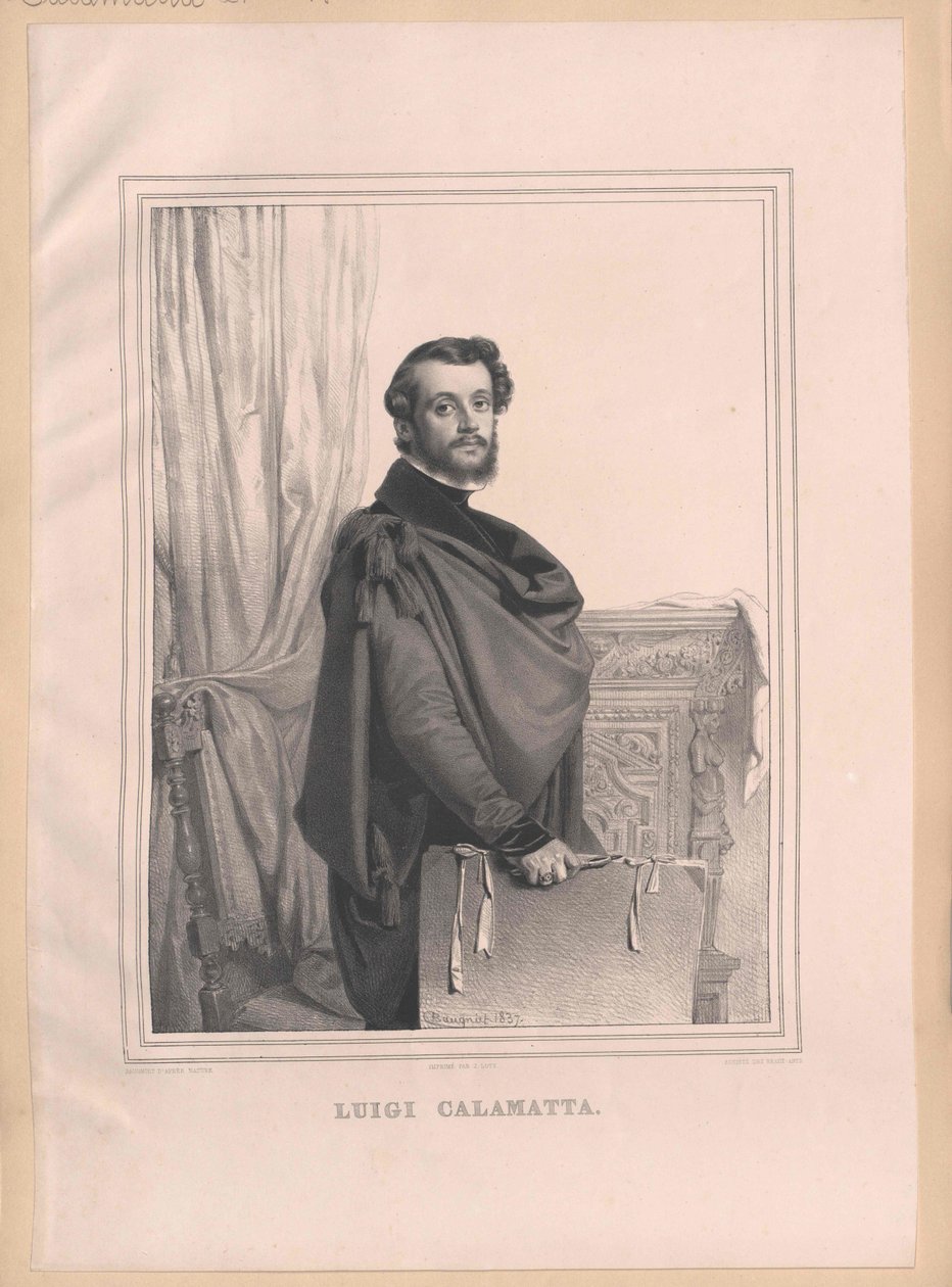 Luigi Calamatta tekijältä Artist Unknown