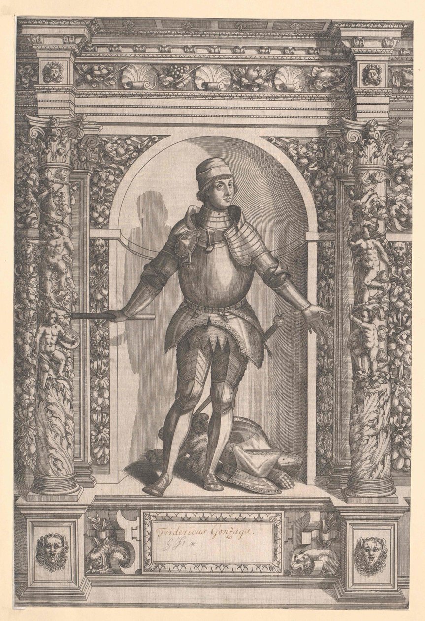 Mantovan markiisi Frederick I Gonzaga tekijältä Artist Unknown