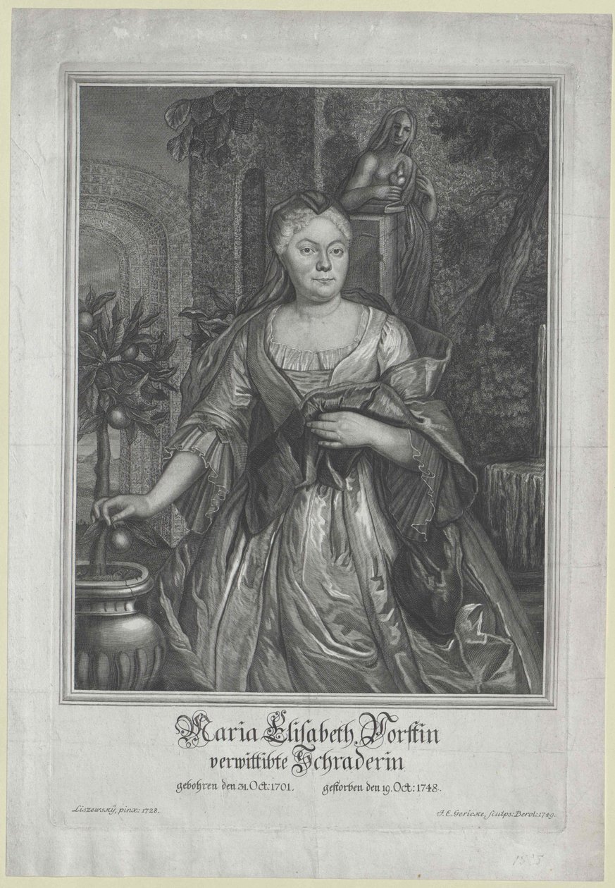 Maria Elisabeth Vorst tekijältä Artist Unknown