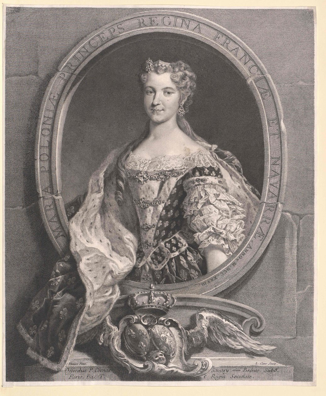 Maria Leszczynska tekijältä Artist Unknown