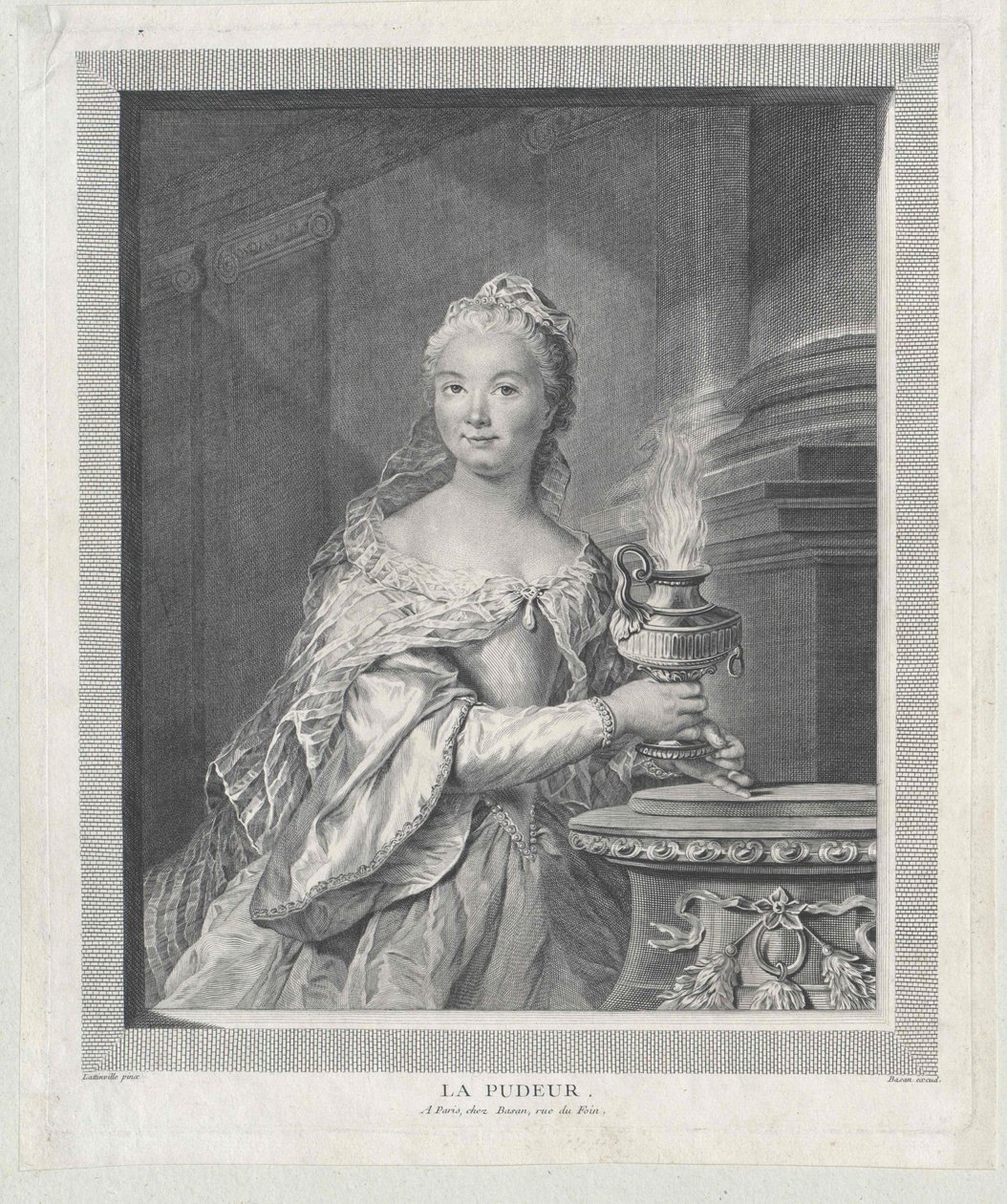 Marie Diane Antoinette de Rosset de Rocozel de Fleury Marie Diane Antoinette de Rosset de Rocozel de Fleury tekijältä Artist Unknown