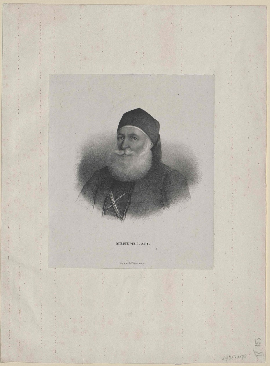 Mehemed Ali bashaw (tulosta) tekijältä Artist Unknown