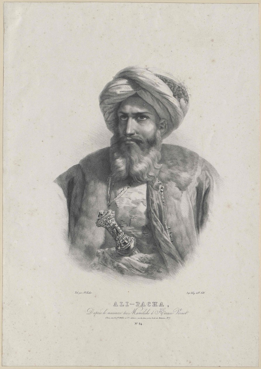 Mehemed Ali bashaw (tulosta) tekijältä Artist Unknown