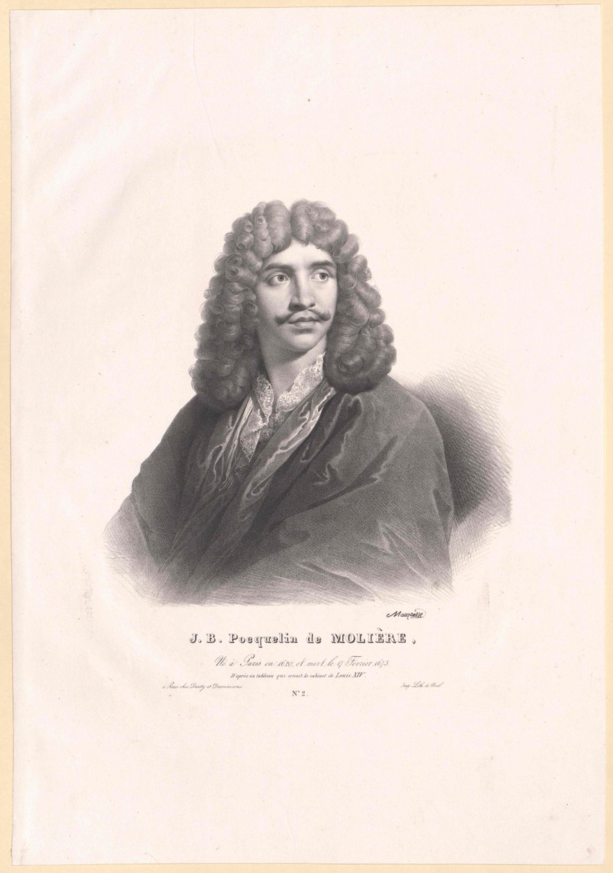 Moliere (tulosta) tekijältä Artist Unknown