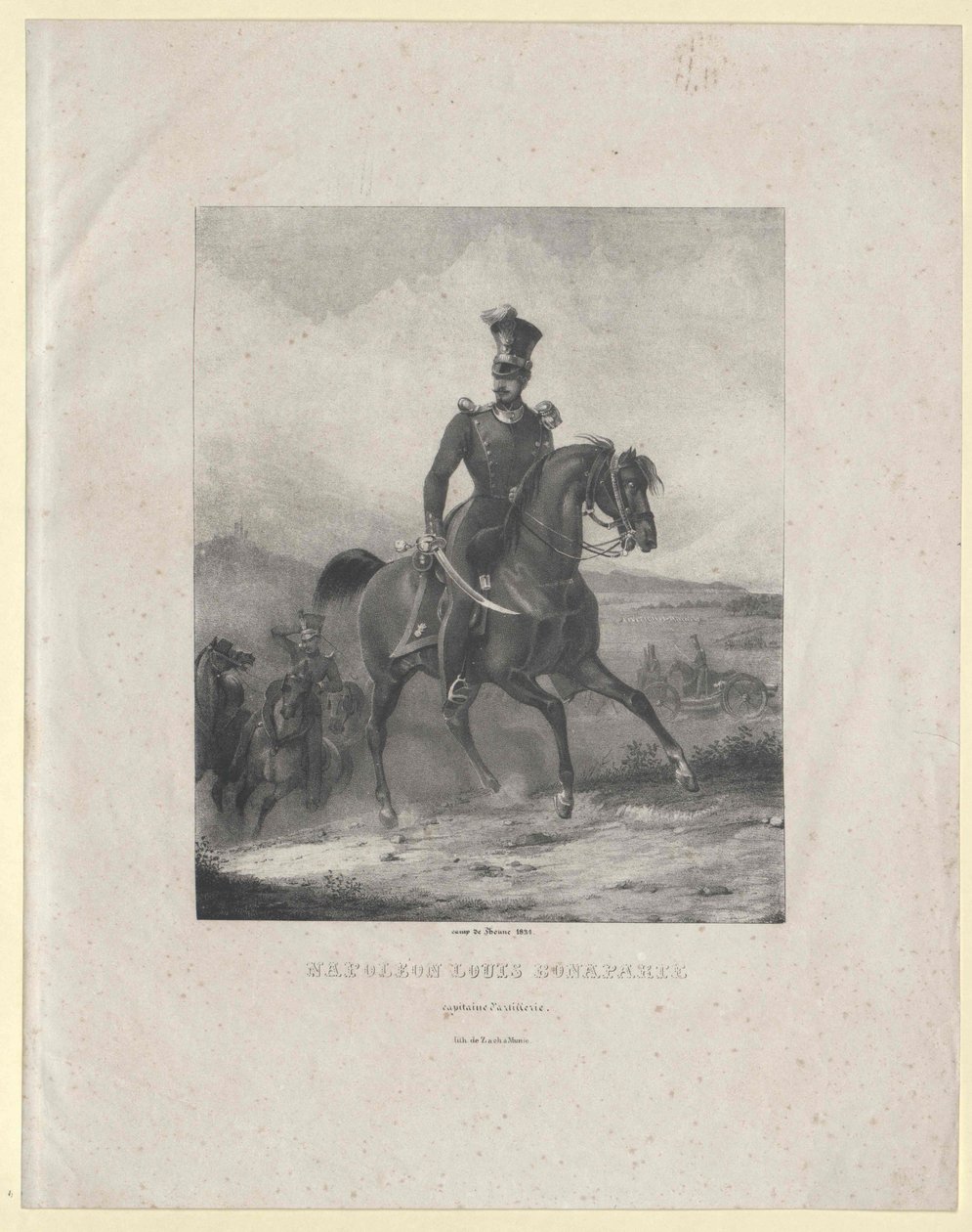 Napoleon III Ranskan keisari, tekijältä Artist Unknown