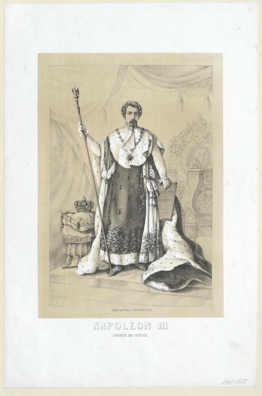 Napoleon III Ranskan keisari, tekijältä Artist Unknown
