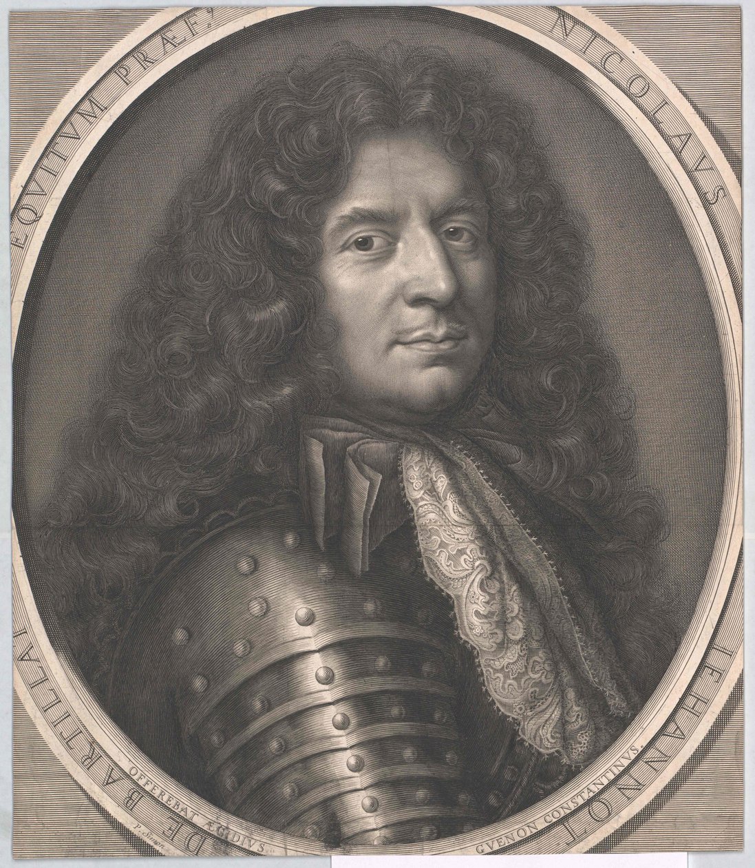 Nicolas Jehannot de Bartillat (painettu) tekijältä Artist Unknown