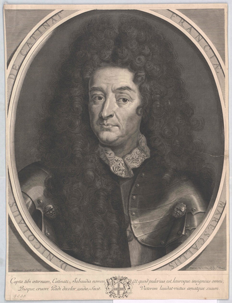 Nicolas de Catinat (painettu) tekijältä Artist Unknown