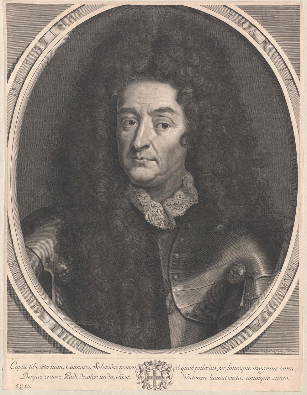 Nicolas de Catinat (painettu) tekijältä Artist Unknown