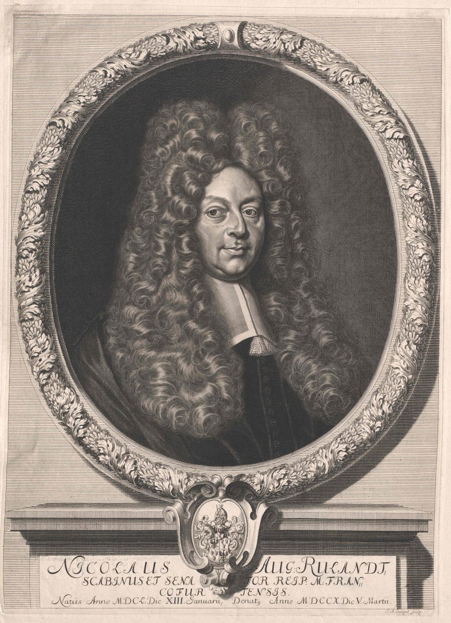 Nicolaus August Ruland (tulosta) tekijältä Artist Unknown