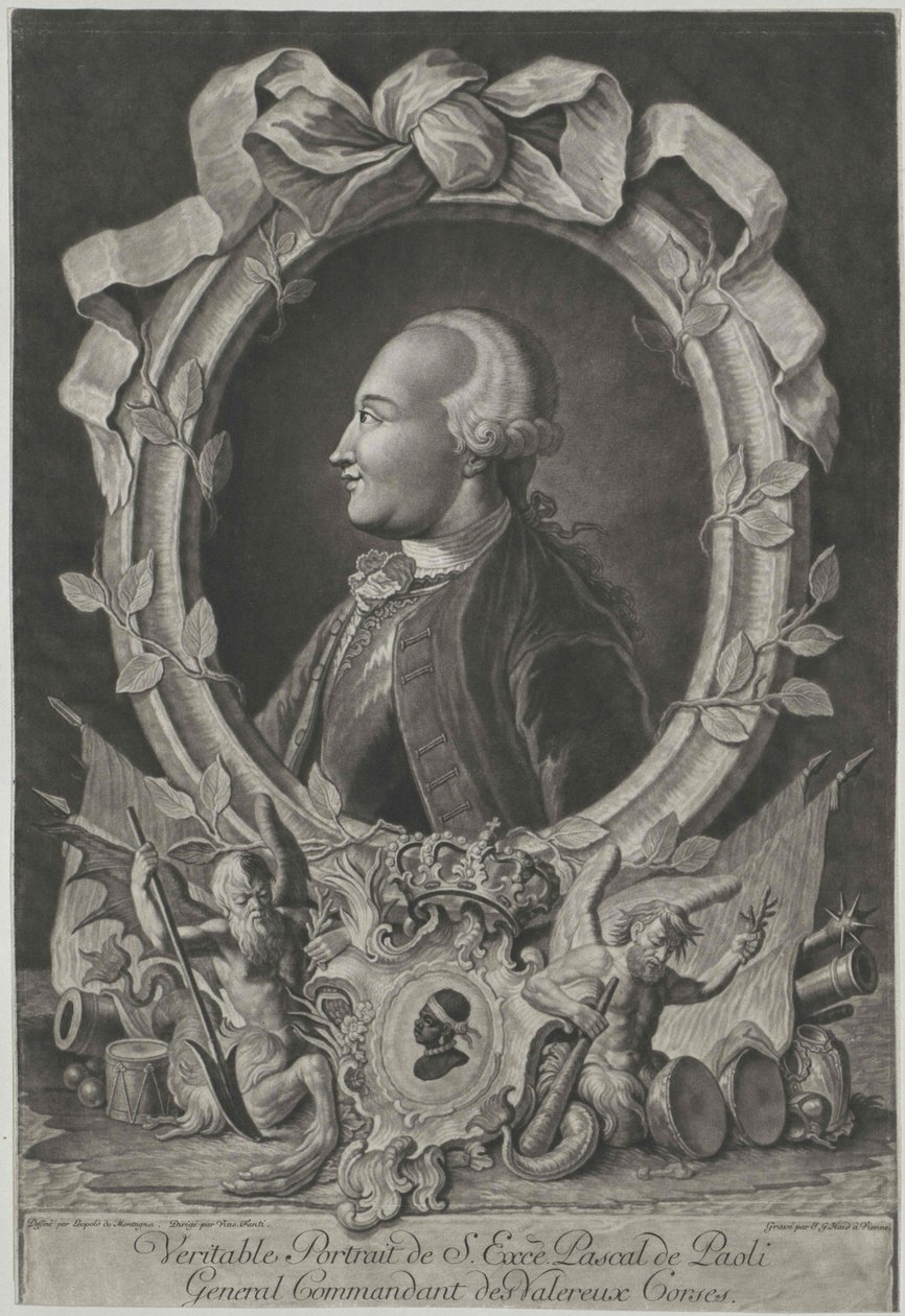Pasquale Paoli tekijältä Artist Unknown