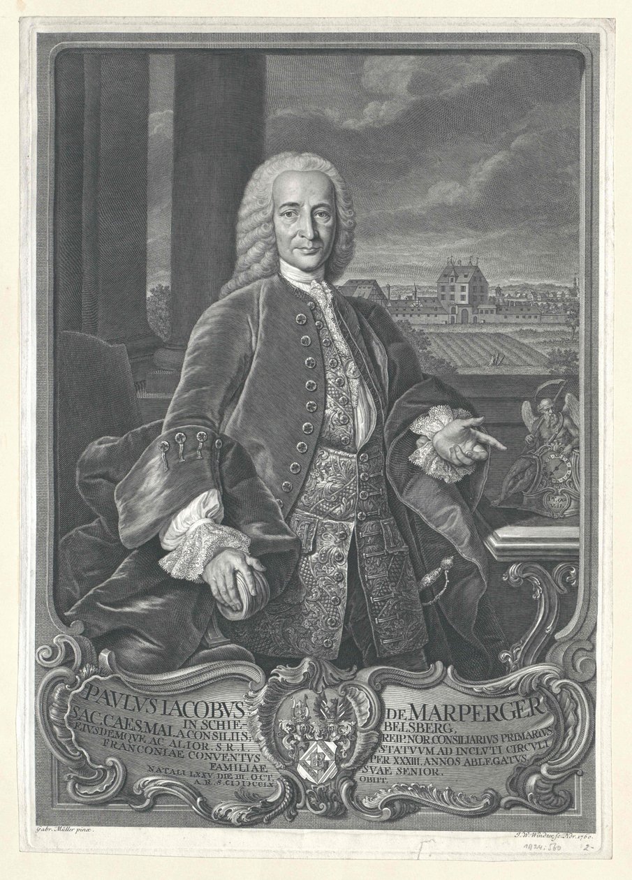 Paul Jakob von Marperger tekijältä Artist Unknown