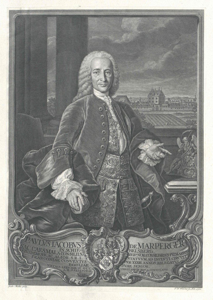 Paul Jakob von Marperger tekijältä Artist Unknown