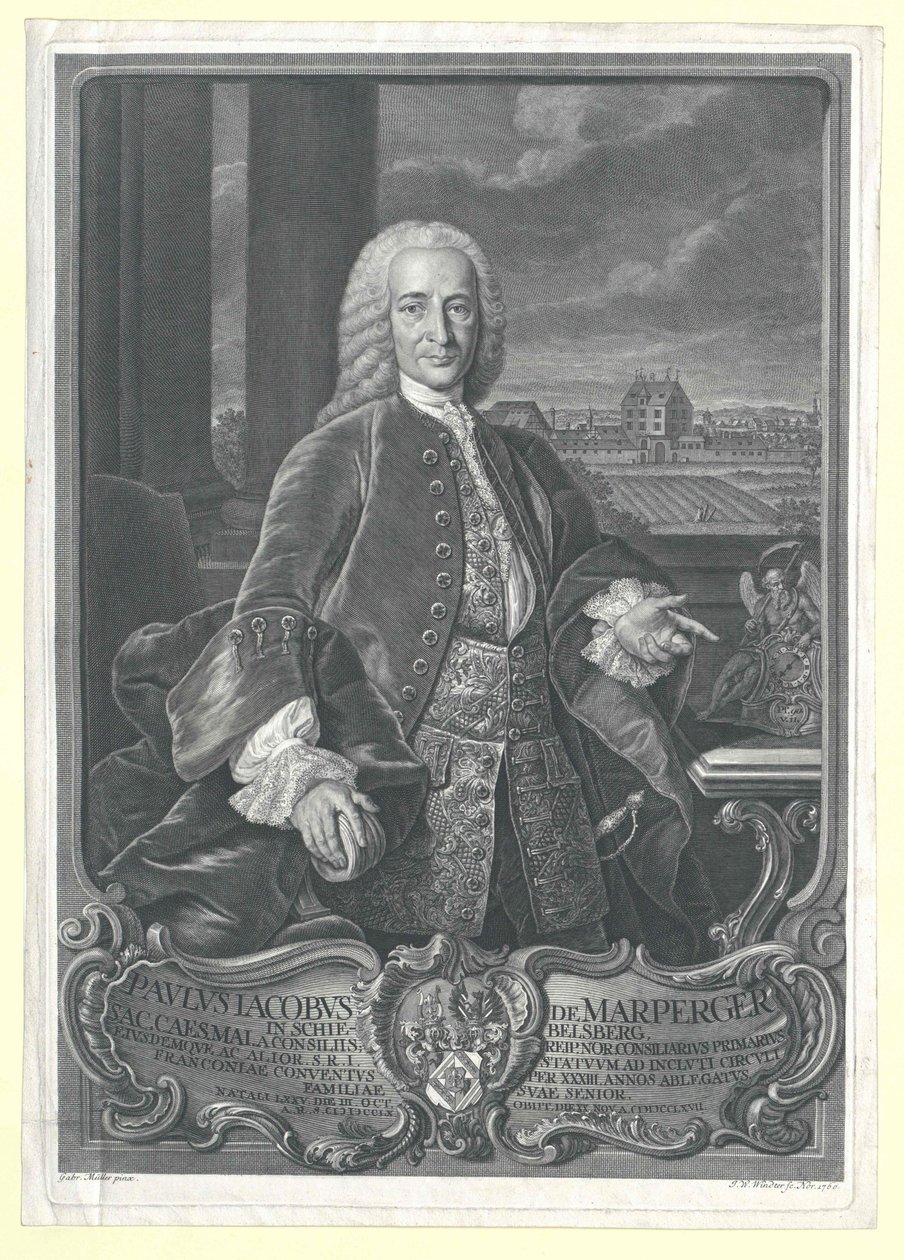 Paul Jakob von Marperger tekijältä Artist Unknown