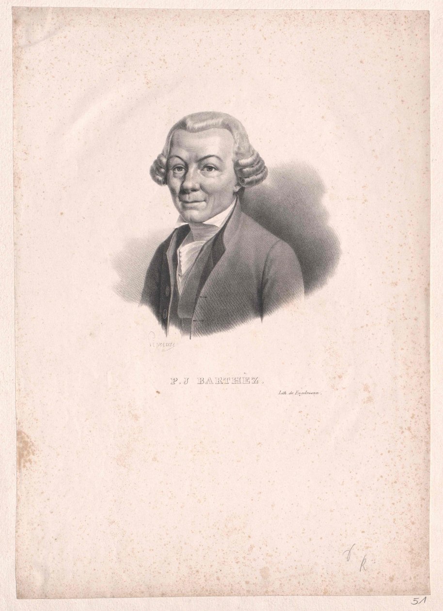Paul Joseph Barthez tekijältä Artist Unknown